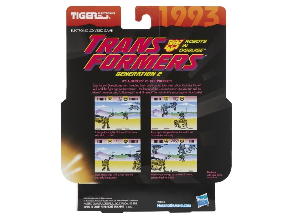 Transformers Tiger Electronics Hand Held Video Game Gallery Image 9
