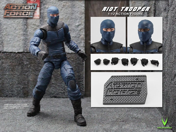 Action Force Riot Trooper 1/12 Scale Figure Gallery Image 1