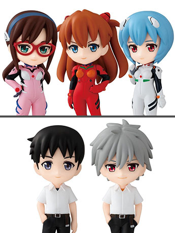 Neon Genesis Evangelion Primostyle Set of 5 Figures Gallery Image 2