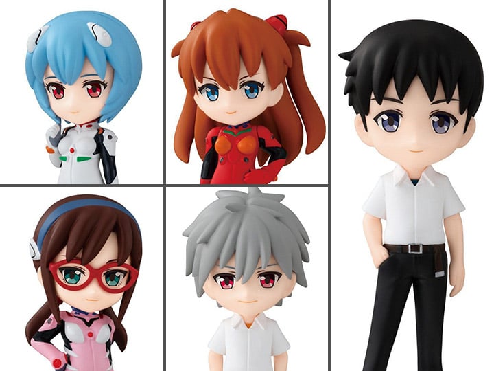 Neon Genesis Evangelion Primostyle Set of 5 Figures Gallery Image 1