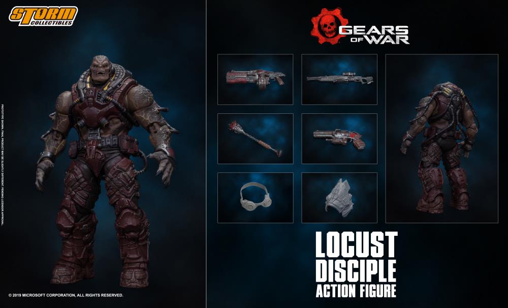 Gears of War Locust Disciple 1/12 Scale Figure Gallery Image 3