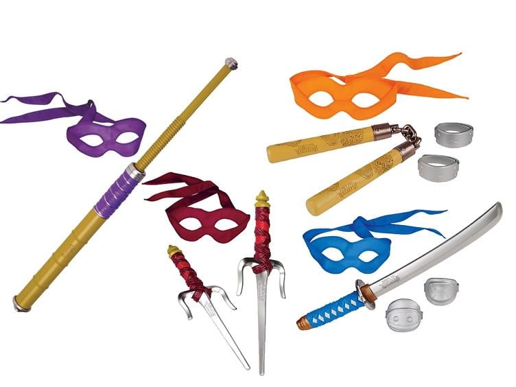 TMNT Movie Role Play Set - Case of 4 Gallery Image 1