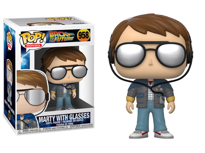 Pop! Movies: Back to the Future - Marty McFly (Sunglasses) Gallery Image 1