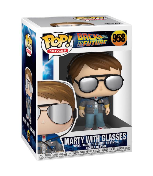 Pop! Movies: Back to the Future - Marty McFly (Sunglasses) Gallery Image 4