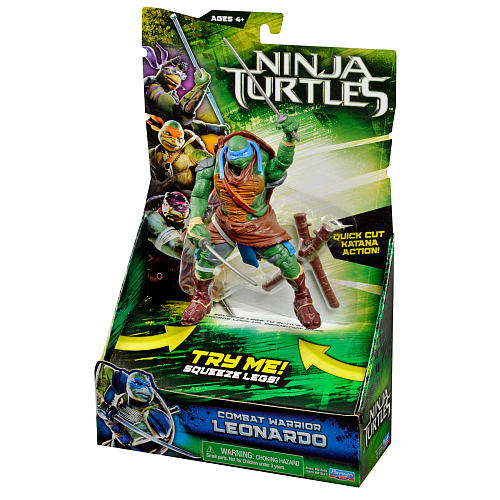 TMNT Movie Series 01 Leonardo Deluxe Figure Gallery Image 6