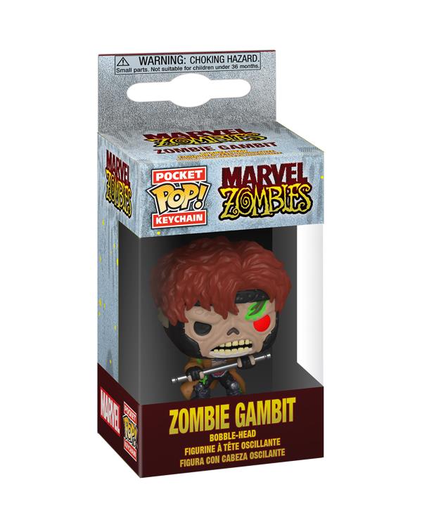 Pocket Pop! Keychain: Marvel Zombies - Gambit Gallery Image 4