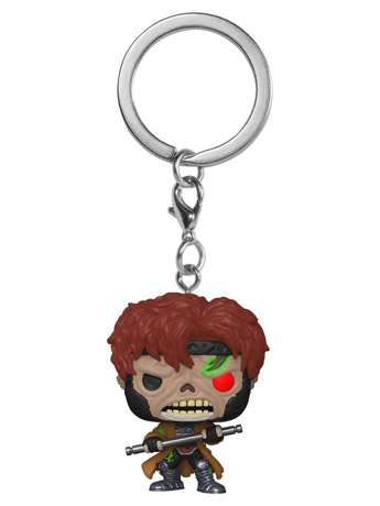 Pocket Pop! Keychain: Marvel Zombies - Gambit Gallery Image 2