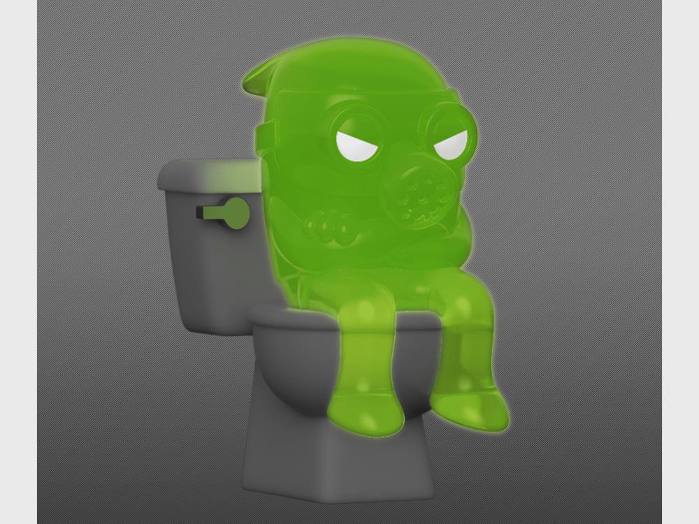 Toilet Ninjas Paka Paka Box of 18 Figures Gallery Image 9