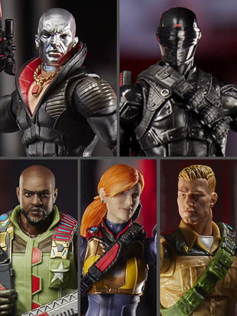 G.I. Joe Classified Series Wave 1 Set of 5 Figures Gallery Image 2