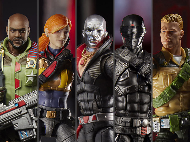 G.I. Joe Classified Series Wave 1 Set of 5 Figures Gallery Image 1