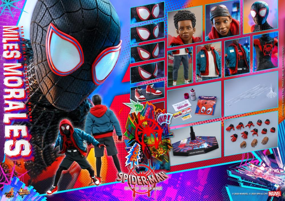 Spider-Man: Into the Spider-Verse MMS567 Miles Morales 1/6th Scale Collectible Figure Gallery Image 28