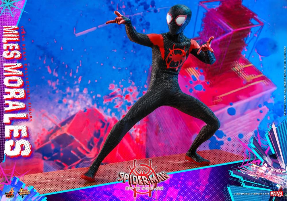 Spider-Man: Into the Spider-Verse MMS567 Miles Morales 1/6th Scale Collectible Figure Gallery Image 24