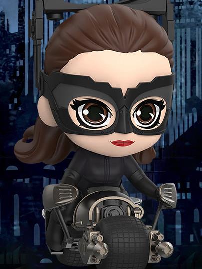 The Dark Knight Trilogy Cosbaby Catwoman with Bat-Pod Gallery Image 2