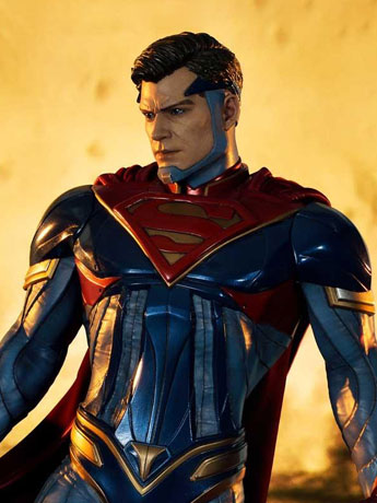 Injustice 2 Superman Premium Masterline 1/4 Scale Statue Gallery Image 2