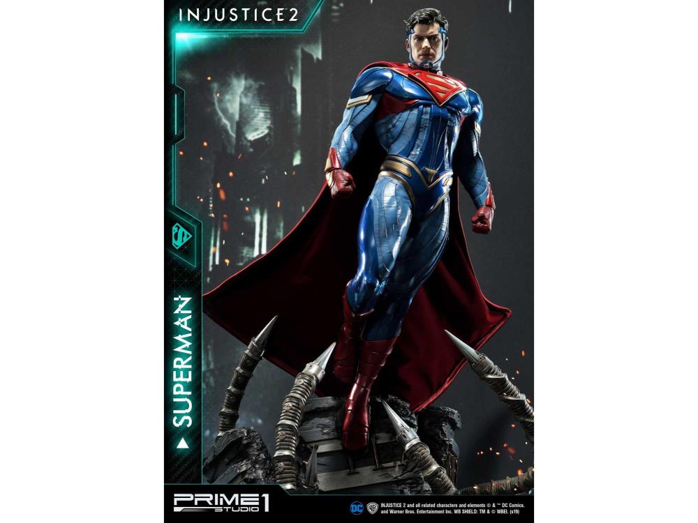 Injustice 2 Superman Premium Masterline 1/4 Scale Statue Gallery Image 3