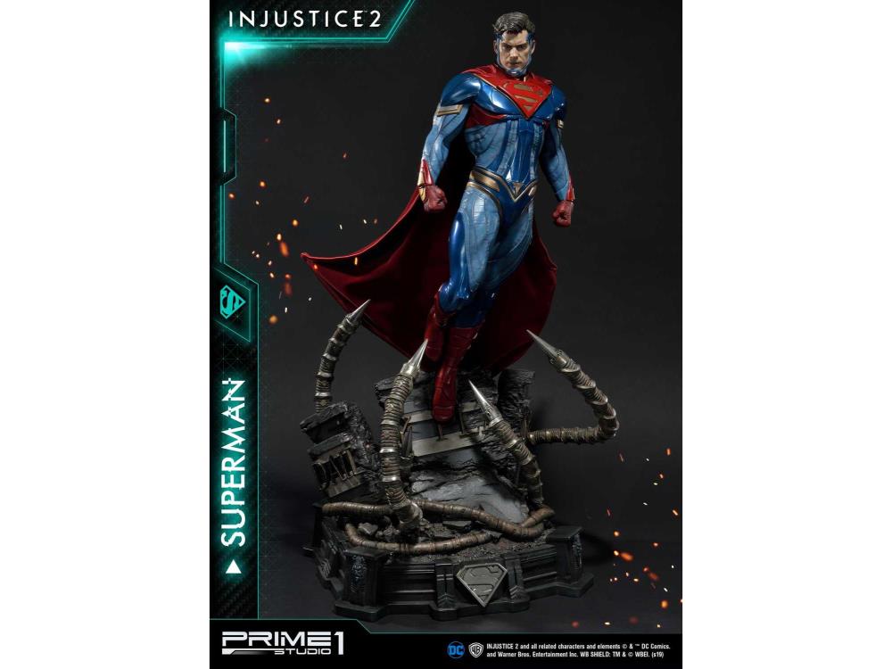Injustice 2 Superman Premium Masterline 1/4 Scale Statue Gallery Image 4