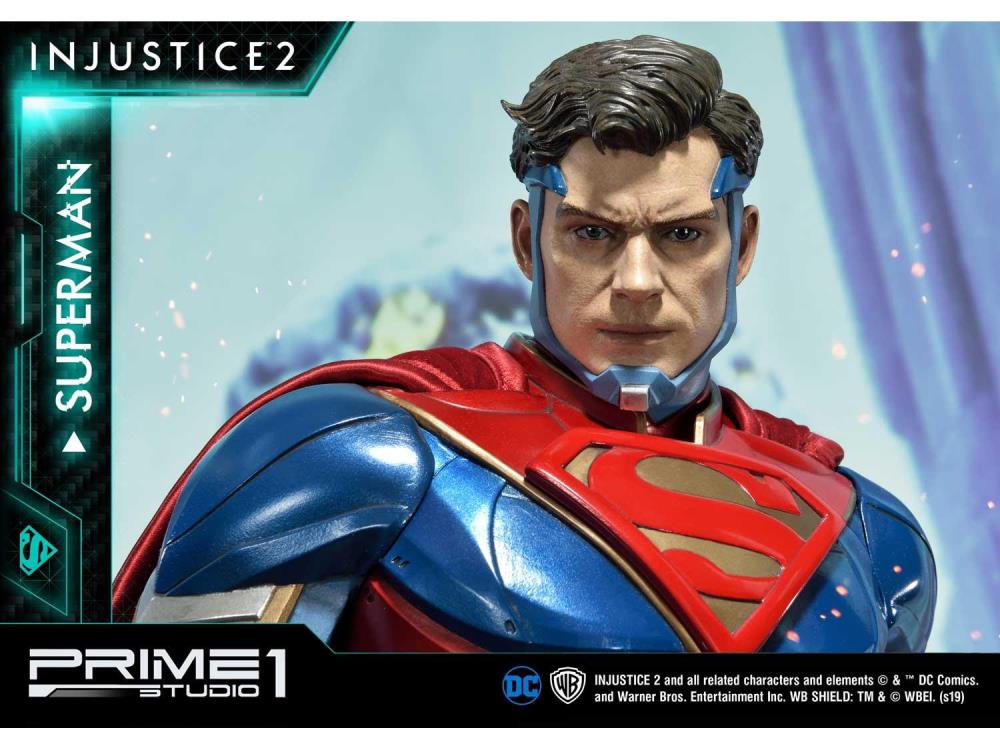Injustice 2 Superman Premium Masterline 1/4 Scale Statue Gallery Image 13