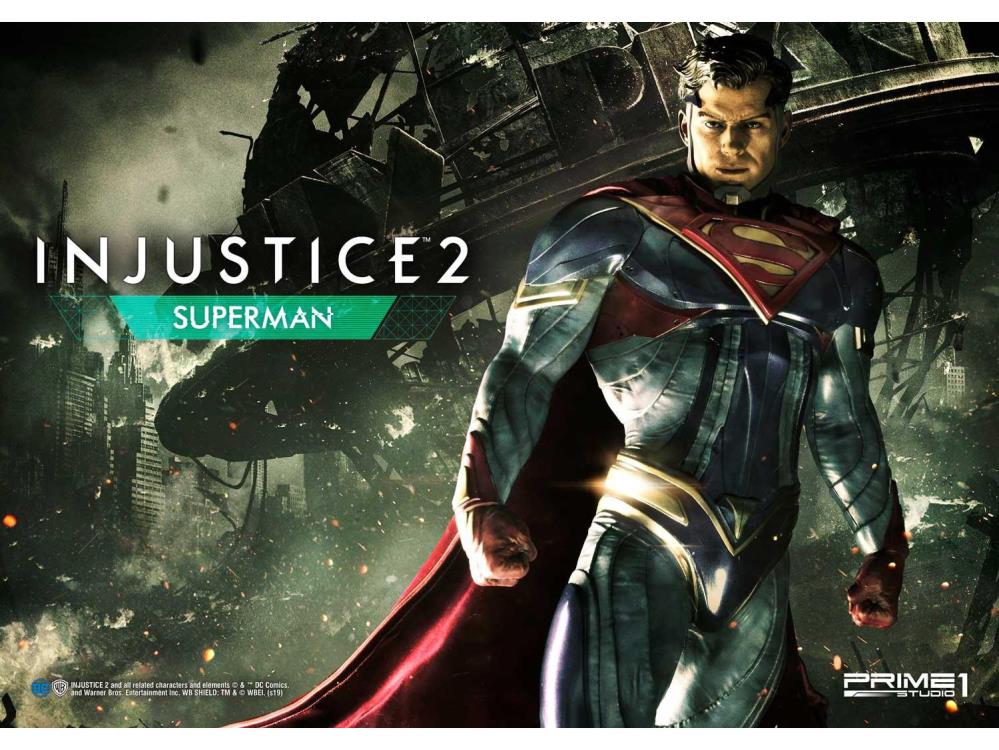Injustice 2 Superman Premium Masterline 1/4 Scale Statue Gallery Image 28