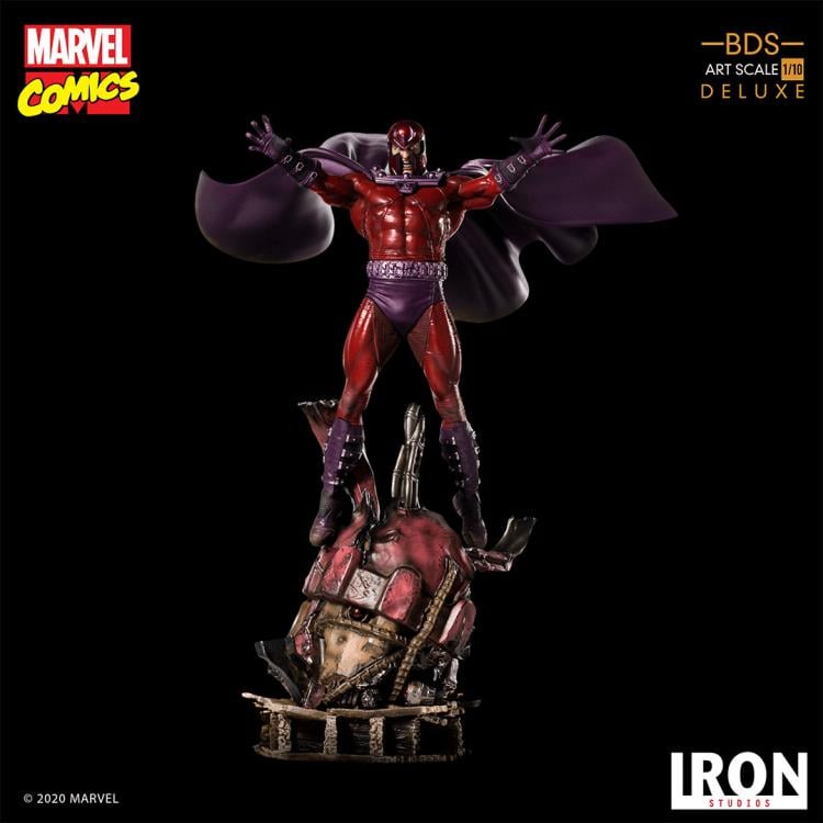 X-Men Battle Diorama Series Magneto 1/10 Deluxe Art Scale Limited Edition Statue Gallery Image 12