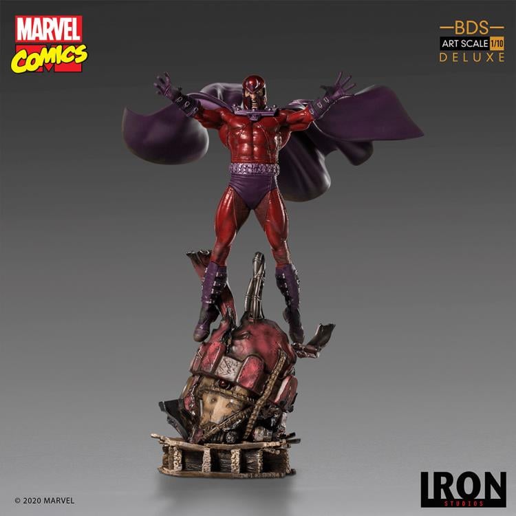 X-Men Battle Diorama Series Magneto 1/10 Deluxe Art Scale Limited Edition Statue Gallery Image 4