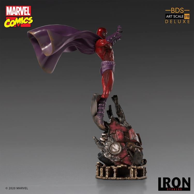 X-Men Battle Diorama Series Magneto 1/10 Deluxe Art Scale Limited Edition Statue Gallery Image 5