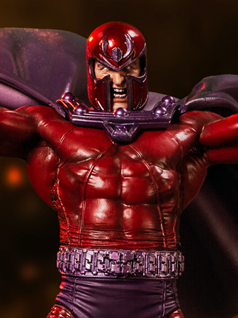 X-Men Battle Diorama Series Magneto 1/10 Deluxe Art Scale Limited Edition Statue Gallery Image 2