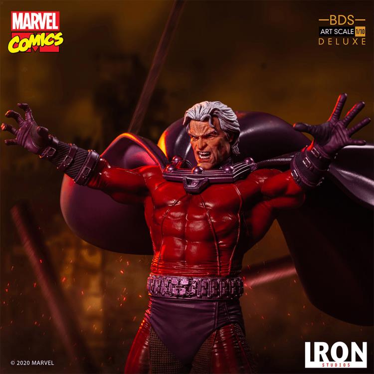 X-Men Battle Diorama Series Magneto 1/10 Deluxe Art Scale Limited Edition Statue Gallery Image 16