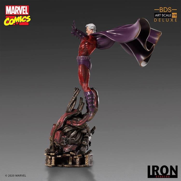 X-Men Battle Diorama Series Magneto 1/10 Deluxe Art Scale Limited Edition Statue Gallery Image 11