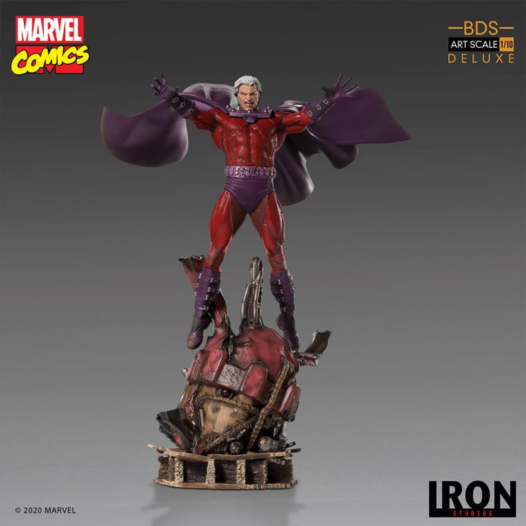 X-Men Battle Diorama Series Magneto 1/10 Deluxe Art Scale Limited Edition Statue Gallery Image 8