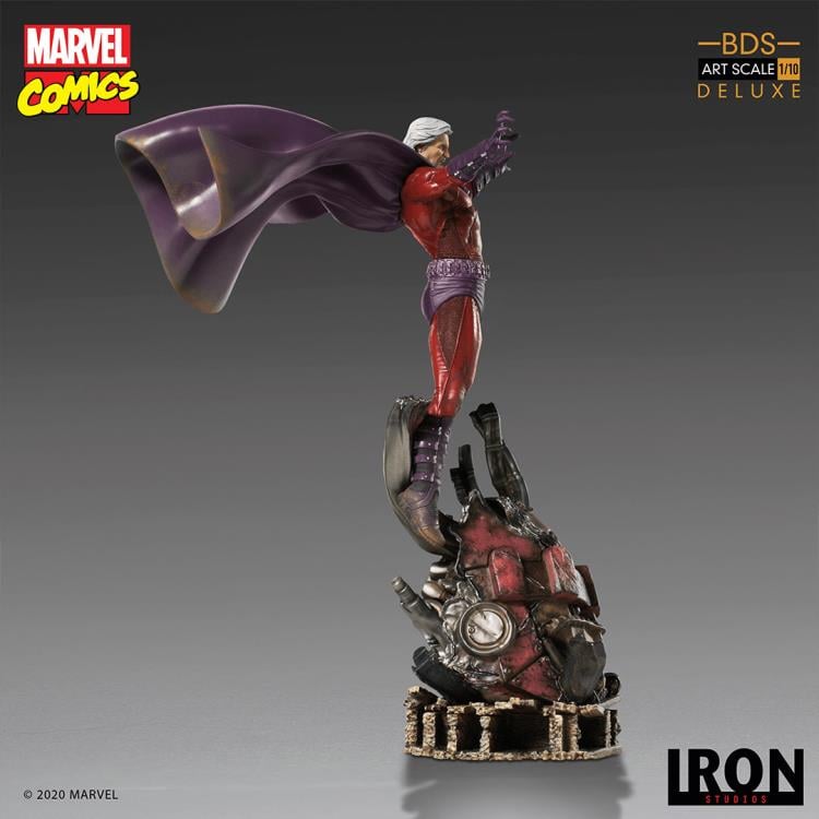 X-Men Battle Diorama Series Magneto 1/10 Deluxe Art Scale Limited Edition Statue Gallery Image 9