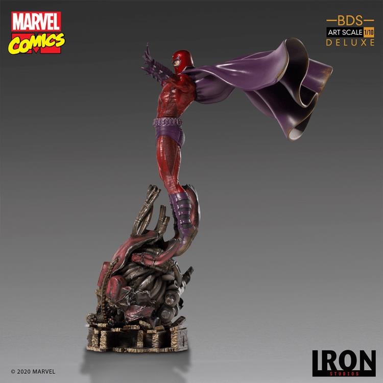 X-Men Battle Diorama Series Magneto 1/10 Deluxe Art Scale Limited Edition Statue Gallery Image 7