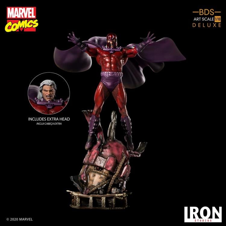 X-Men Battle Diorama Series Magneto 1/10 Deluxe Art Scale Limited Edition Statue Gallery Image 14