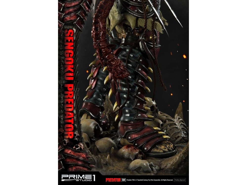 Predator Premium Masterline Sengoku Predator 1/4 Scale Exclusive Statue Gallery Image 20