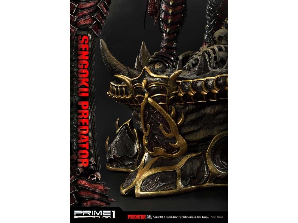 Predator Premium Masterline Sengoku Predator 1/4 Scale Exclusive Statue Gallery Image 23