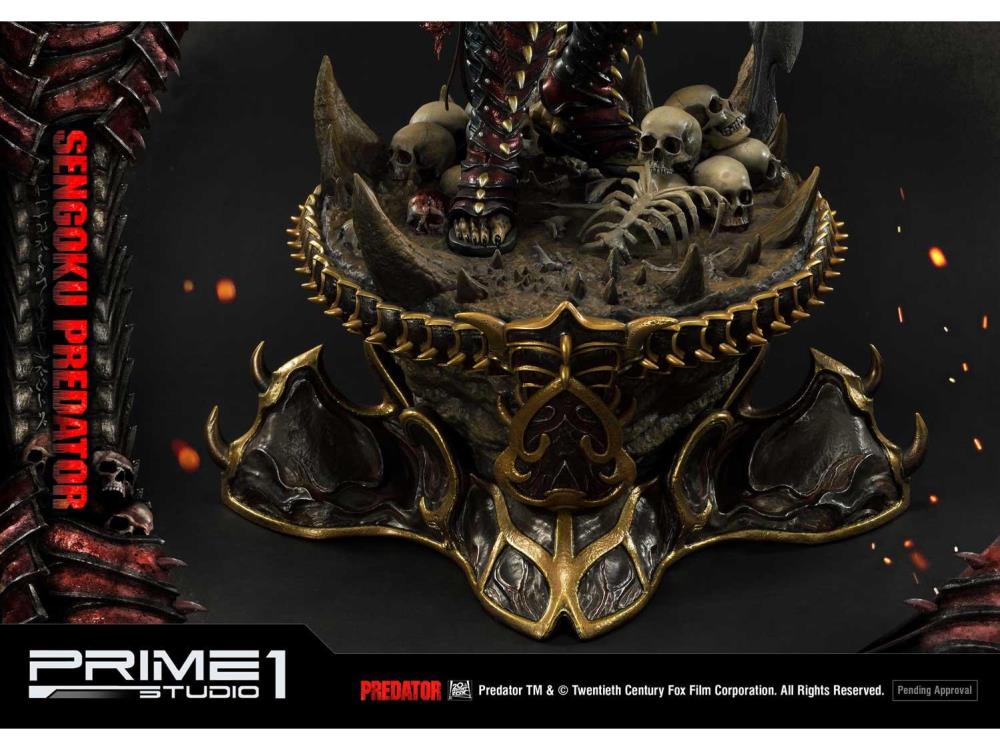 Predator Premium Masterline Sengoku Predator 1/4 Scale Exclusive Statue Gallery Image 32