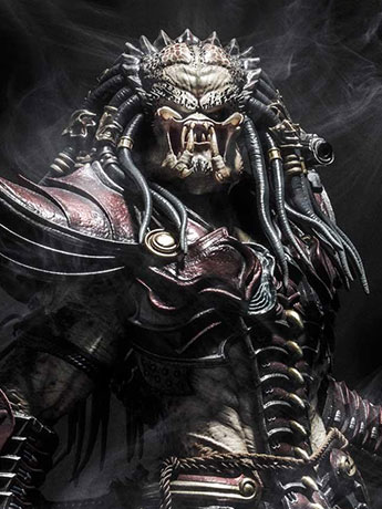 Predator Premium Masterline Sengoku Predator 1/4 Scale Exclusive Statue Gallery Image 2