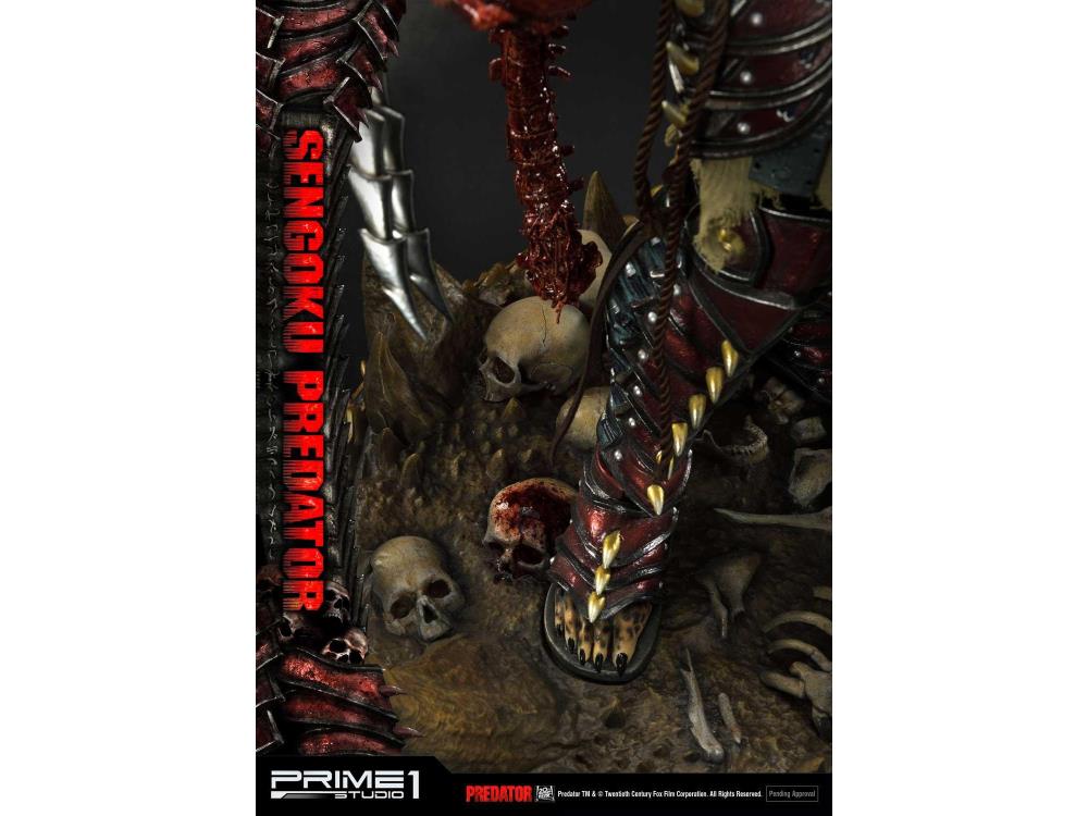 Predator Premium Masterline Sengoku Predator 1/4 Scale Exclusive Statue Gallery Image 25