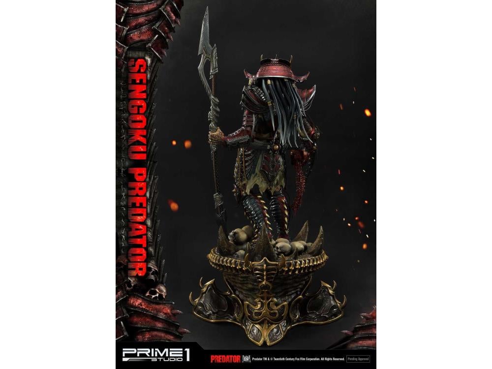 Predator Premium Masterline Sengoku Predator 1/4 Scale Exclusive Statue Gallery Image 6