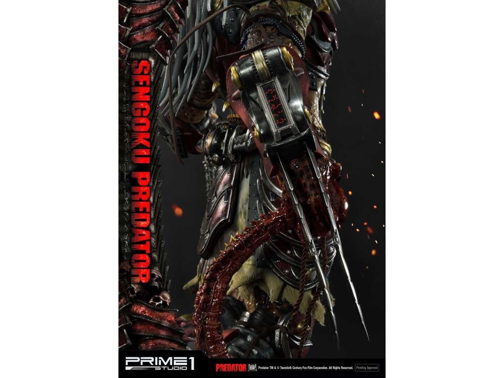 Predator Premium Masterline Sengoku Predator 1/4 Scale Exclusive Statue Gallery Image 22