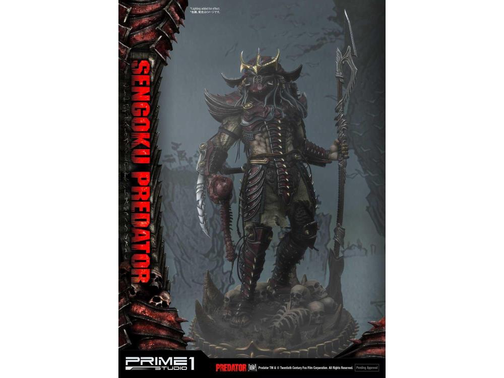 Predator Premium Masterline Sengoku Predator 1/4 Scale Exclusive Statue Gallery Image 30