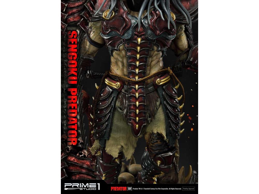 Predator Premium Masterline Sengoku Predator 1/4 Scale Exclusive Statue Gallery Image 24