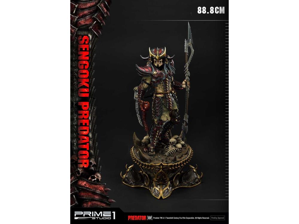 Predator Premium Masterline Sengoku Predator 1/4 Scale Exclusive Statue Gallery Image 3