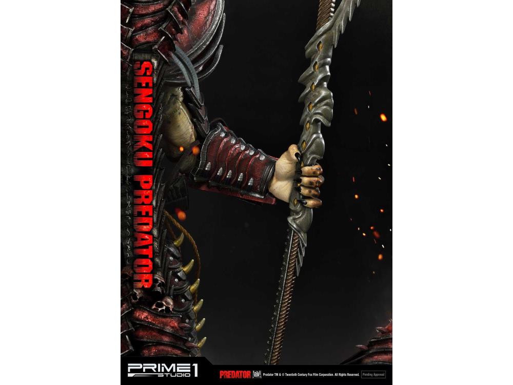 Predator Premium Masterline Sengoku Predator 1/4 Scale Exclusive Statue Gallery Image 26