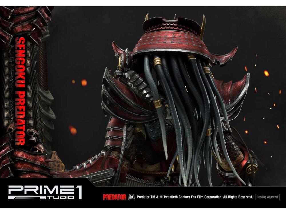 Predator Premium Masterline Sengoku Predator 1/4 Scale Exclusive Statue Gallery Image 18
