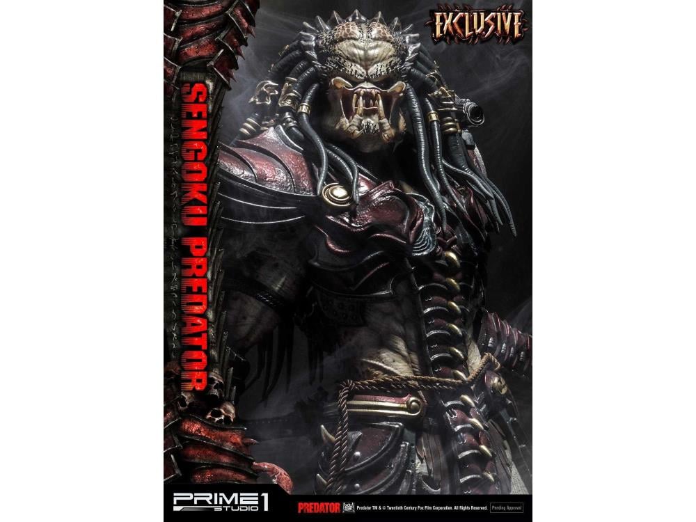 Predator Premium Masterline Sengoku Predator 1/4 Scale Exclusive Statue Gallery Image 35