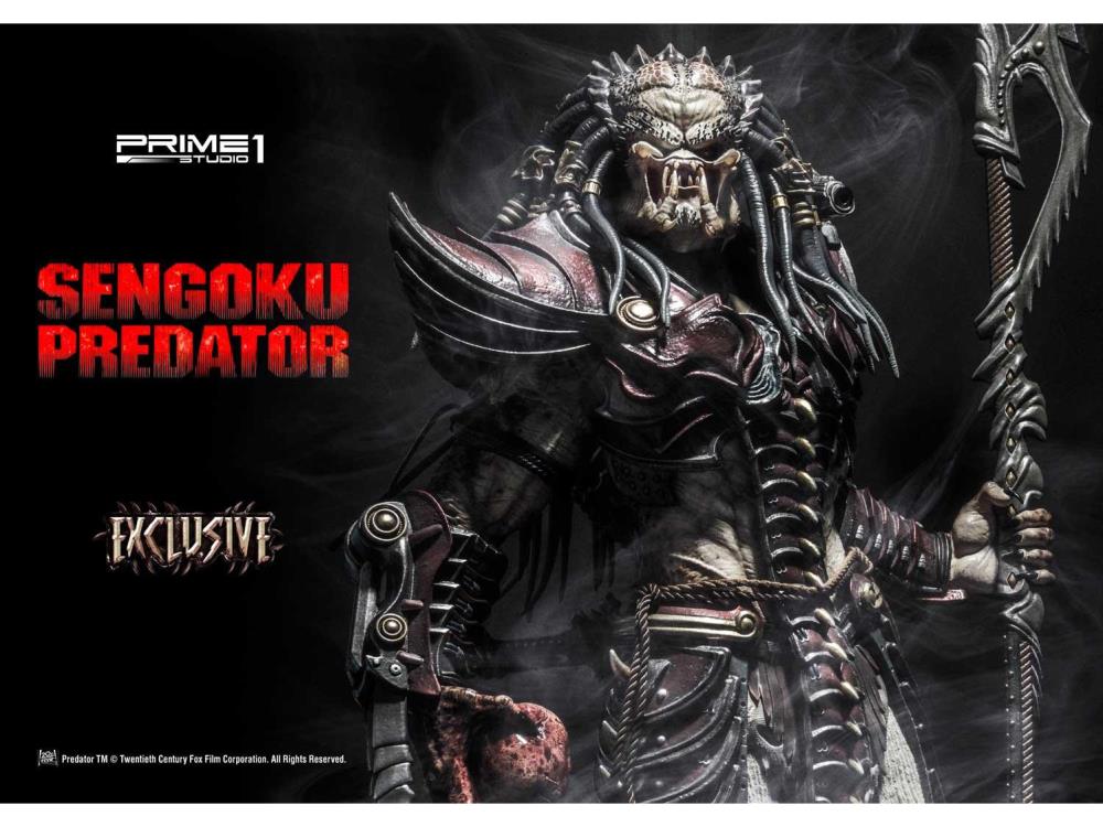 Predator Premium Masterline Sengoku Predator 1/4 Scale Exclusive Statue Gallery Image 36