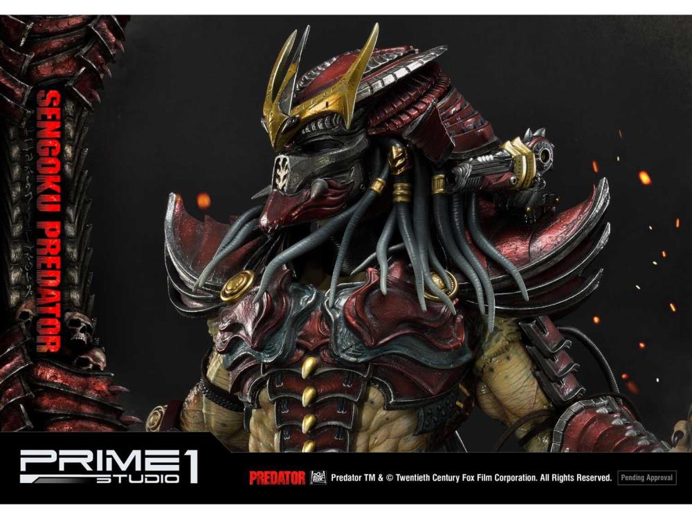 Predator Premium Masterline Sengoku Predator 1/4 Scale Exclusive Statue Gallery Image 16