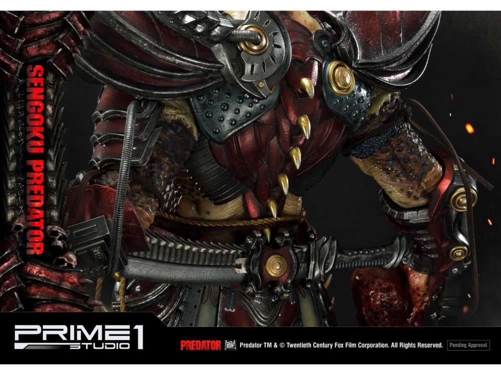 Predator Premium Masterline Sengoku Predator 1/4 Scale Exclusive Statue Gallery Image 19