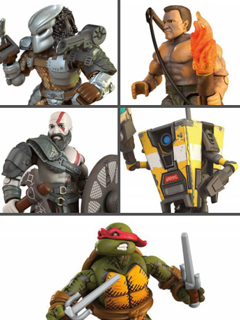 Mega Construx Heroes Wave 2 Set of 5 Figures Gallery Image 2
