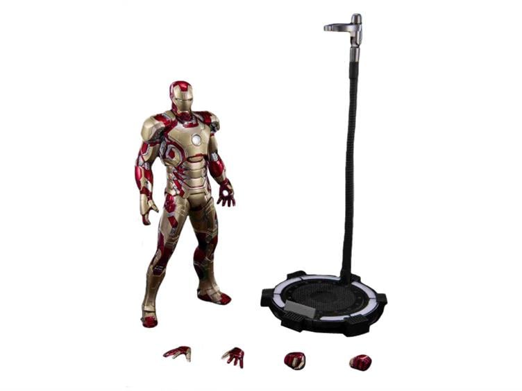 Iron Man 3: 1/9 Scale Iron Man Mark 42 Armor Figure Gallery Image 3
